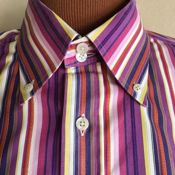 Bundle of THREE Custom-Made 100% Cotton Shirts - Picture 4 of 16